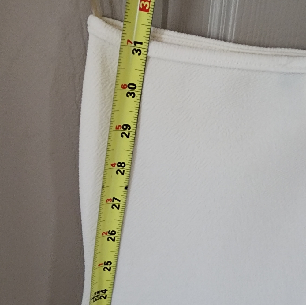 Ivory one shoulder dress - Picture 6 of 7